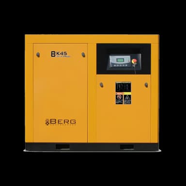 Винтовой компрессор BERG ВК-45, 16 бар, с преобразователем (16 бар, IP 55, С преобразователем) — фото 2