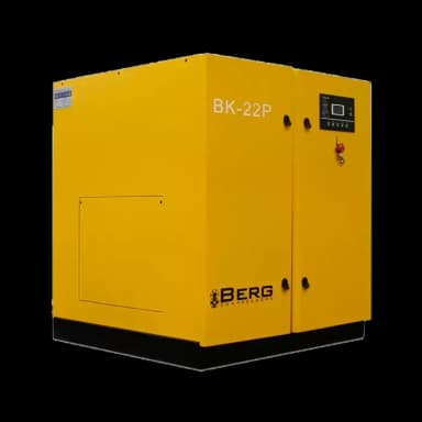 Винтовой компрессор BERG ВК-22Р, 16 бар, с преобразователем (16 бар, IP 55, С преобразователем) — фото 7